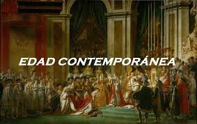 EDAD CONTEMPORANEA