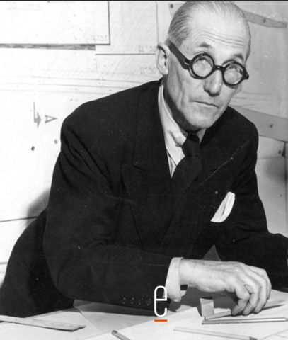 Movimiento moderno, maestro Le Corbusier.