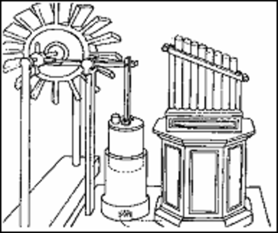 Primera maquina eólica