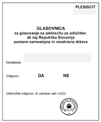 PLEBISCIT O OSAMOSVOJITVI