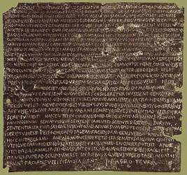 Primera ley escrita de Roma: la ley de las XII Tablas