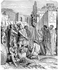 Los galos entran en Roma y la saquean