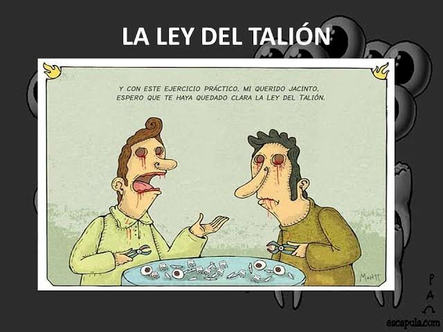 Deuteronomio y Ley de Talión.