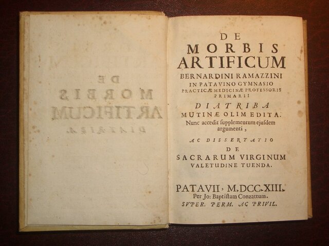 "De morbis artificum"