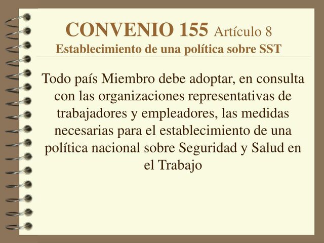 Seguridad y salud de los trabajadores.