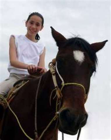 the fist time i rode a horse