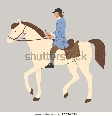 Mensajes por emisarios a caballo - 1700 D.C.