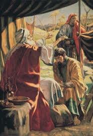 Jacob obtiene la bendición de Isaac