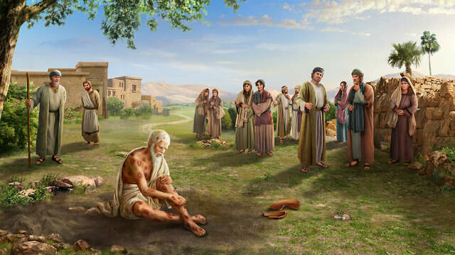 El profeta Job es puesto a prueba. 1613 a.C.