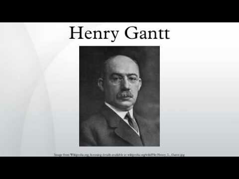 Henry L. Gantt (1861-1919).