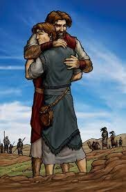 Reconciliación entre Jacob y Esaú