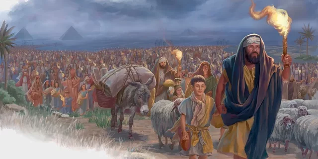 Salida del pueblo de Israel. 1547 a.C.