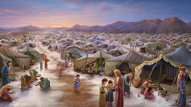 El pueblo de Israel anda 40 años en el desierto. 1507 a.C.