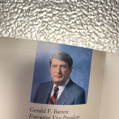 Timeline: The Life of Gerald Barrett (My Grandfather)