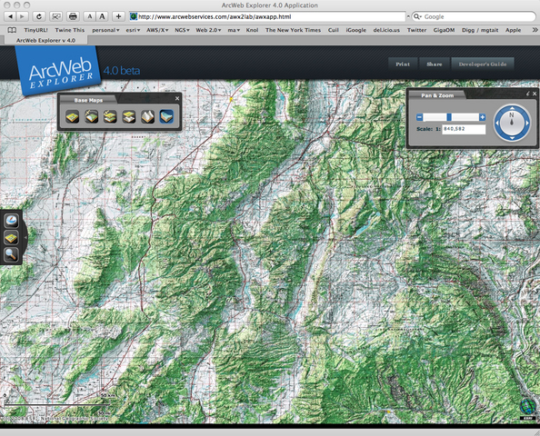 ArcWeb Explorer V 3.0