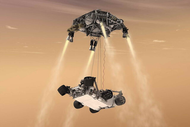 Curiosity llega a Marte
