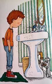 When the mouse looks in the mirror he decides he needs a trim. When the mouse decides he needs a trim he will ask for nail clippers.