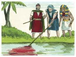 Las plagas sobre Egipto