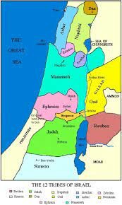 Repartición de las tierras de Canaán