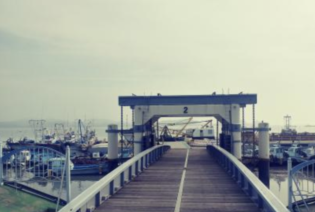 군산 내항 뜬다리 부두(부잔교)