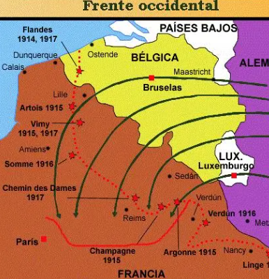 Alemania pone en marcha el plan schieffen