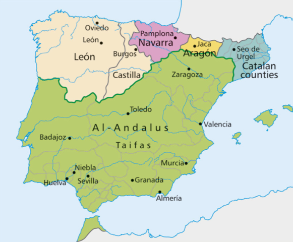 THE IBERIAN PENINSULA (11th to 13th CENTURY).