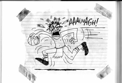 Junior joins the basketball team