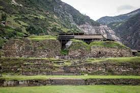 The start of Chavin De Huantar in South America