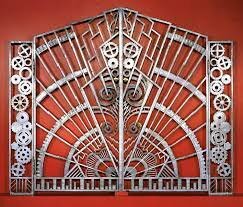 Entrance gates to the executive suites