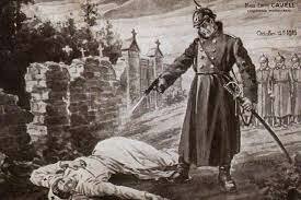 British nurse is executed by Germans