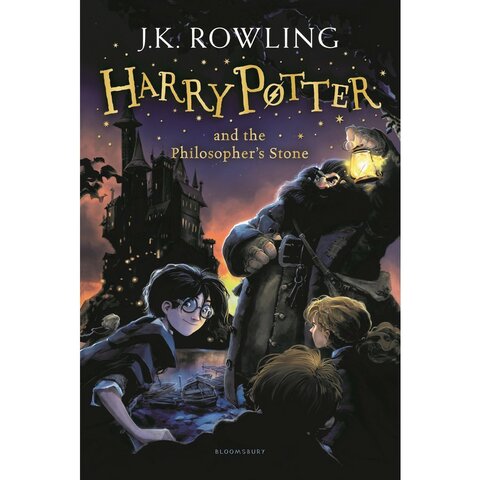 Harry potter and the philosopher's stone by J.K. Rowling