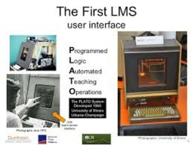 Se crea PLATO el primer LMS