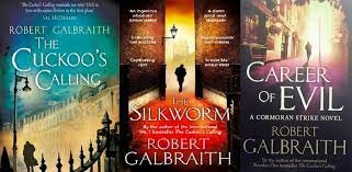 Cormoran strike by J.K. Rowling.