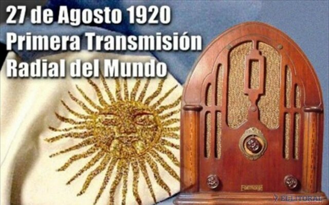 La primera transmisión en Norteamérica