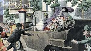 Atemptat a Sarajevo = Declaracions de guerra