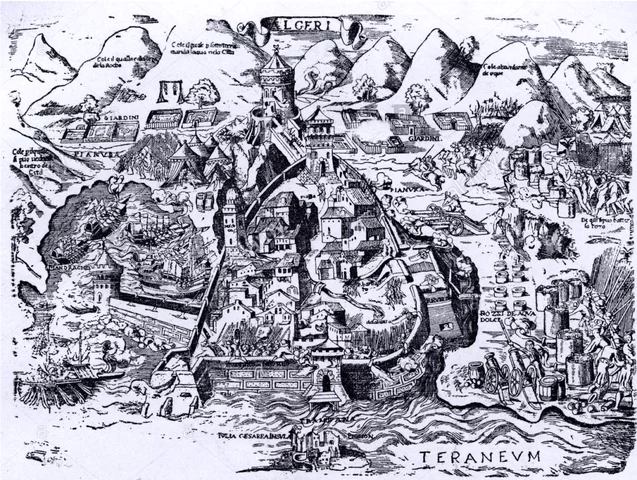 Las guerras del Argel , 1541