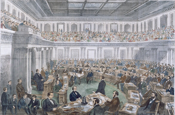 Andrew Johnson Impeached