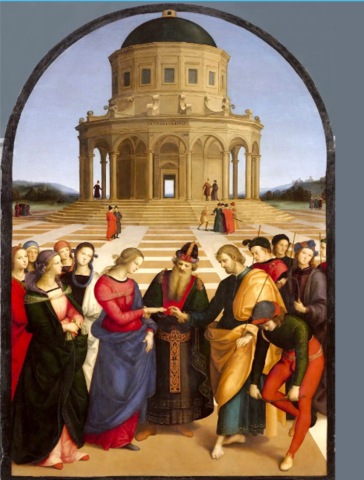 Los desposorios de la Virgen