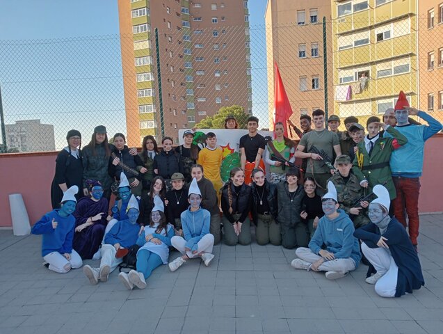 Primer carnaval al Goya