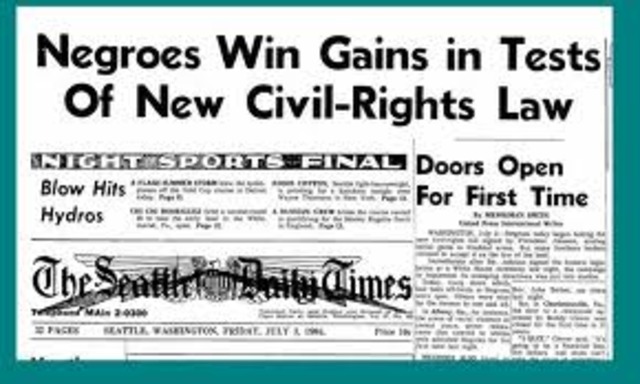 The Civil Rights Act of 1964