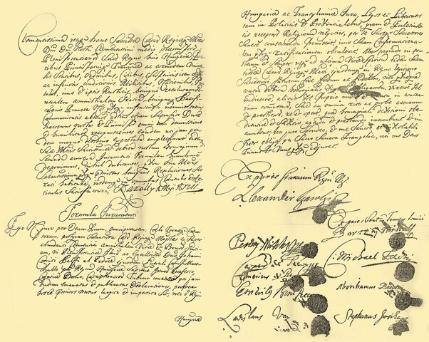 The Peacy Treaty of Szatmár