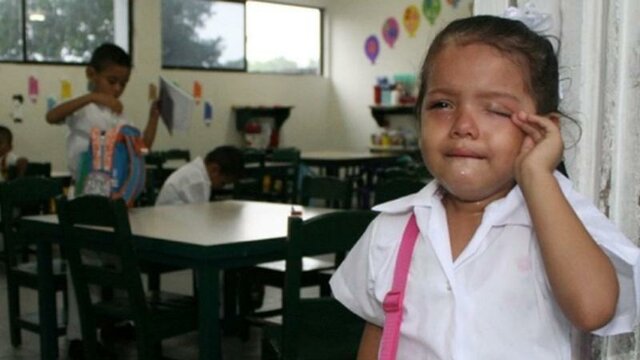 mi primer dia de colegio