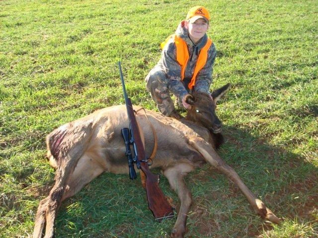 Shot my first elk.