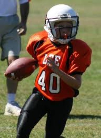 first time i played football
