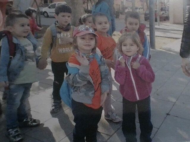 primer dia d'escola a INFANTIL