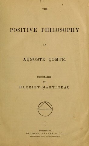 Comte's Philosophy of the Sciences