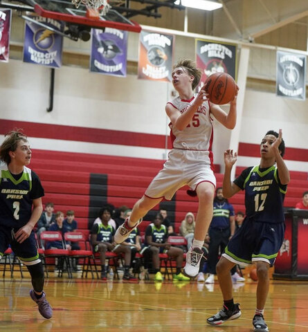 First Highschool basketball game