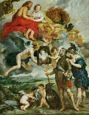 Henry IV Receives the Portrait of Marie de’ Medici