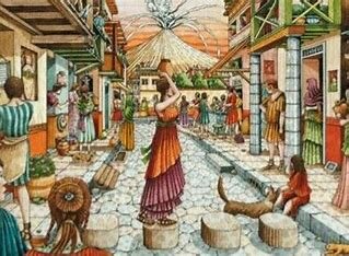 siglo VI a. C.:Economía agraria en la antigua Grecia y roma