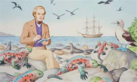 Darwin Arrives on the Galapagos Islands